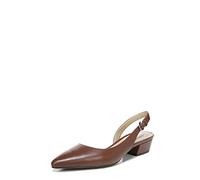 Naturalizer Women Banks Pointed Toe Flat, Cocoa Brown Leather, 7.5 UK