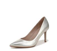 Naturalizer Women's Anna Pump, Silver Sand Leather, 4.5 UK