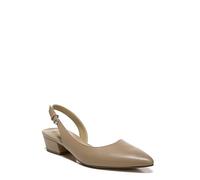 Naturalizer Women's Ballet Flats & Pumps - Banks Slingback, Crème Brulee Leather, UK 5.5, Wide Fit