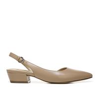 Naturalizer Banks Flat Slingback Walking Shoes for All-Day Comfort Wide Fit Barely Nude UK 6