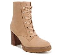 Naturalizer Women's Callie Mid Shaft Calf Boot, Tan Suede Leather, 8.5 UK