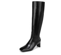 Naturalizer Womens Candela Knee High Boots Black Wide Calf UK 4 Wide Fit