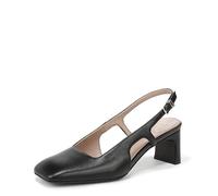 Naturalizer Womens Carmen Heeled Slingback Pumps Black Leather UK 5 Wide Fit