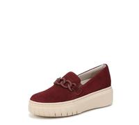 Naturalizer Women's Daphne Slip-On Trainers, Wide Fit, Cranberry Red Suede, UK 6.5