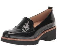 Naturalizer Women's Darry Slip-ons Loafer, Black Patent Leather, 5.5 UK