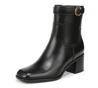 Naturalizer Womens Icy Heeled Ankle Boots Black UK 8 Wide Fit
