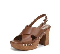Naturalizer Women's Kirsten Heeled Slingback Sandal, Brown, Medium Fit, UK 6