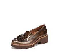 Naturalizer Women's Loafers & Moccasins - Desmond Open-Back, Bronze Leather, UK 5, Wide Fit