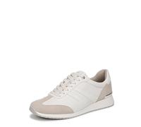 Naturalizer Women's Lorena Lace-Up Trainers, Warm White Leather, Wide Fit, UK 5
