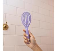 Naturally Dressed Tangle Ease Detangling Brush. Soft & Flexible Bristles - Safe for All Hair Types - Styling Brush for Separating, Shaping and Defining Curls