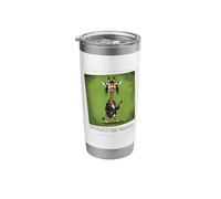 Naturally Emo Giraffe Funny Emo Music Giraffes Emos Stainless Steel Insulated Tumbler