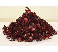 Naturally Grown Dried Hibiscus Flowers Loose Leaf Herbal Tea Premium Quality! Free UK P&P (100g)