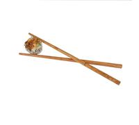 Naturally Med Olive Wood Chopsticks - 9". For Sushi, Asian, Chinese, Korean Food. Made in Tunisia.