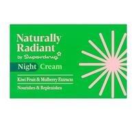 Naturally Radiant Night Cream with Kiwi Fruit and Mulberry Extracts, Nourishing and Replenishing, 50ml
