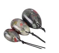 Naturally Rose Quartz Yoni Egg Jade Eggs Women Kegel Exerciser Jade Massager Muscles Tightening Ball Crystal Kegel Eggs,5
