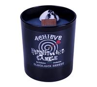 Naturally Wicked Hypnotwist Achieve Candle | Hypnotic Crystal Spell Candle | Inc Crystal Spinning Top