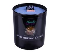 Naturally Wicked Spellbinding Money Candle | Scented Crystal Spell Candle | Inc Unique Candle Gift Box