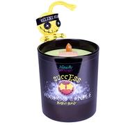 Naturally Wicked Voodoo Success Candle Set - Inc. Voodoo Doll, Crystal, Wood Wick, Mango Magic Scent & Gift Box