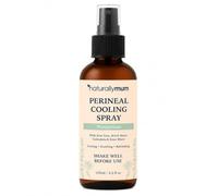 NaturallyMum Perineal Cooling Spray | Postpartum Perineal Spray with Aloe Vera, Witch Hazel, Calendula & Rose Water | Gentle Cooling Mist for Delicate Skin | Made in UK | 125ml