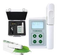 Naturalpowev 4 In1 Plant Nutrition Tester - Portable Chlorophyll Meter for Testing Plant Chlorophyll Hand-held Chlorophyll Analyzer, Rapid Measurement, Data Storage and Analysis