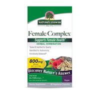 Natural's Answer FemaleComplex, 800mg, Red Raspberry, Non-GMO, Gluten-Free, 90 Vegan Capsules