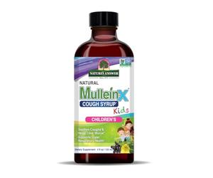 Natural's Answer Kids Natural Mullein X Cough Syrup, Non-GMO, Gluten-Free, Vegetarian 120 ml