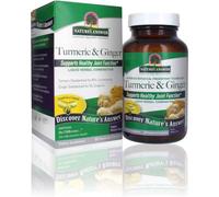 Naturals Answer Turmeric & Gingier Vegetarian Capsules - 90 Count per Bottle
