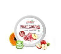Naturals Fruit Cream Moisturizing Skin Cream with Apple, Quick Absorbing & Non Sticky Moisturizer for Face, Hands & Body | for Healthy, Soft & Glowing Skin | 100 Ml