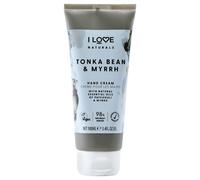 Naturals Hand Cream - Tonka Bean and Myrrh by I Love Cosmetics for Women - 3.4 oz Cream