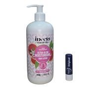 Naturals Pink Grapefruit Ultra-Glow Moisturising Body Lotion 500ml Hydrating Lotion with Pro-Vitamin B5 & Vitamin E for Dry Skin, Non-Greasy FormulaWith Free Orignial Lip Balm
