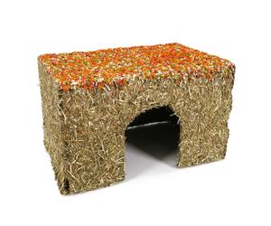 Naturals Winter Party Cottage for Small Animals - 27 x 20 x 18cm
