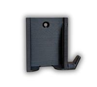 Naturalspring® Wall Mount Compatible with Bosch Kiox 300 Smart E-Bike Display with Integrated Key Holder Including Screw and Wall Plug Black