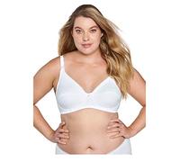 Naturana 5089 Women's Non-Wired Full Cup Nursing bra, White, 42C
