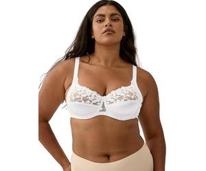 Naturana 87543/300 Full Cup Women's Underwired Bra White 40D