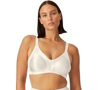 Naturana® Minimizer Bra - Wireless [Cup B-G] | Maximum Support with Cut Design & Wide Straps | Elegant Minimizer Bra for a Visually Smaller Cup Size 34 Champagne C