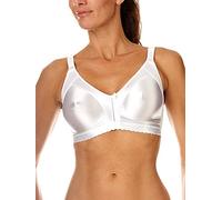 Naturana® Minimizer Bra - Wireless [Cup B-G] | Maximum Support with Cut Design & Wide Straps | Elegant Minimizer Bra for a Visually Smaller Cup Size 34 White DD