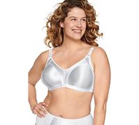 Naturana® Minimizer Bra - Wireless [Cup B-G] | Maximum Support with Cut Design & Wide Straps | Elegant Minimizer Bra for a Visually Smaller Cup Size 36 White E
