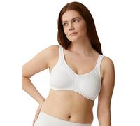 Naturana Minimizer & Side Smoother Bra | Seamless Bra Without Underwire for Optimal Support | Comfortable Women's Bra | Soft Bra for All-Day Comfort 40 White C