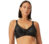 Naturana Printed Minimiser Soft Cup Bra - Black - 34B