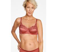 Naturana Satin Underwired Bra Lace Non Padded Full Cup Everyday Bras 87543