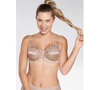 Naturana Satin Underwired Bra Lace Non Padded Full Cup Everyday Bras 87543