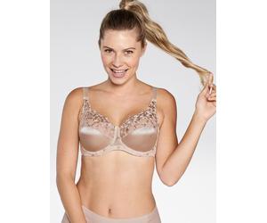 Naturana Satin Underwired Bra Lace Non Padded Full Cup Everyday Bras 87543