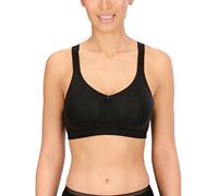 Naturana Soft Bra with Pocket for Post-Surgery Support and Recovery Care - 38 Black B