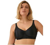 Naturana The Curve Hugger Non Wired Minimiser Bra - Black - 34D
