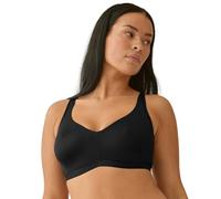 Naturana The Thursday Non Wired Non Padded Comfort Bra - Black - 36E