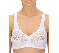 Naturana Women Soft Cup Bra Non-wired Everyday Bra, White, 40DD (Manufacturer Size: 90E)