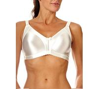 Naturana Womens 5063 Minimiser Full Cup Bra - White Satin - Size 44C