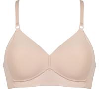 Naturana Women's Bra, Non-Wired Padded Bra Sidesmoother, Light Beige, GB 40 C