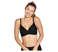 Naturana Women's Cotton Nursing Full Cup Everyday Bra , Black, 38E UK (85F EU)