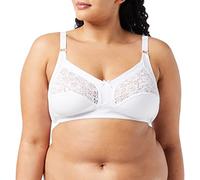 Naturana Women's Cotton Soft Cup Bra, 86278 White